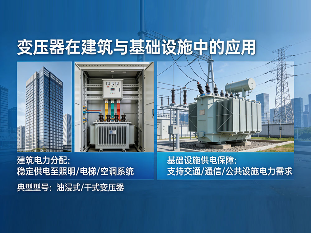 绥阳变压器应用于建筑与基础设施